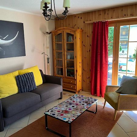 L'Herensarde, Bel Appartement Avec Jardin-Terrasse Et Garage Evolène Zewnętrze zdjęcie