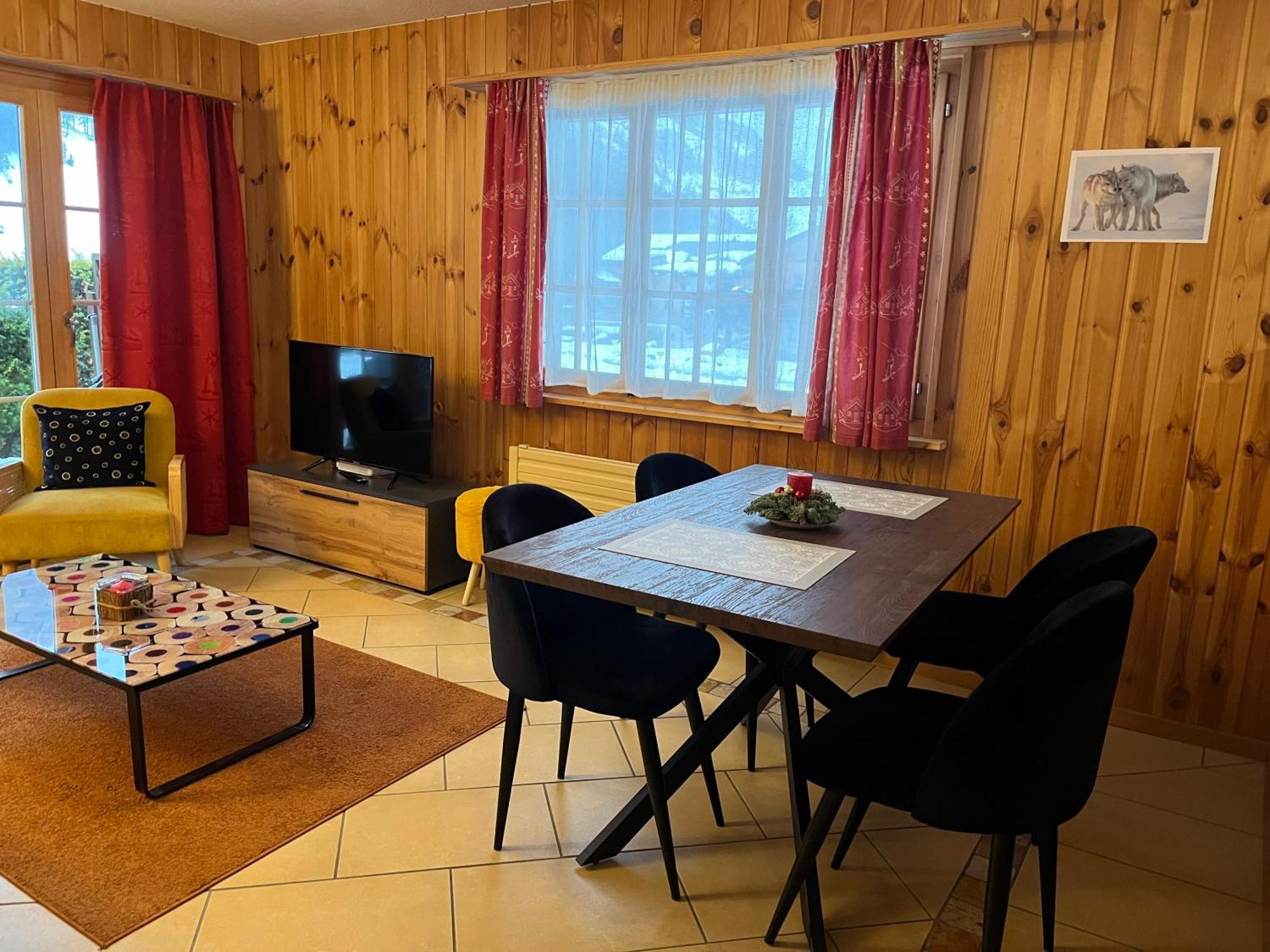 L'Herensarde, Bel Appartement Avec Jardin-Terrasse Et Garage Evolène Zewnętrze zdjęcie